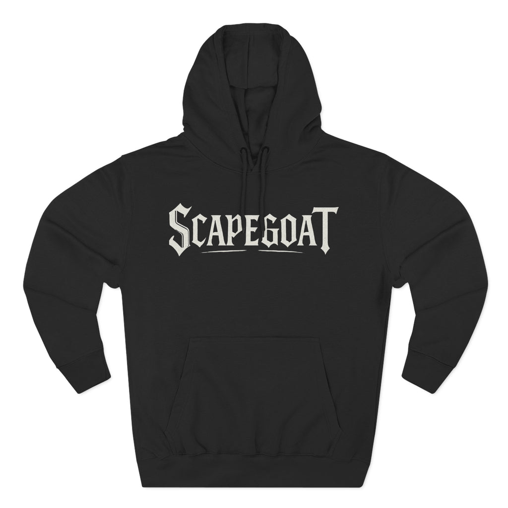 Three-Panel Fleece Hoodie